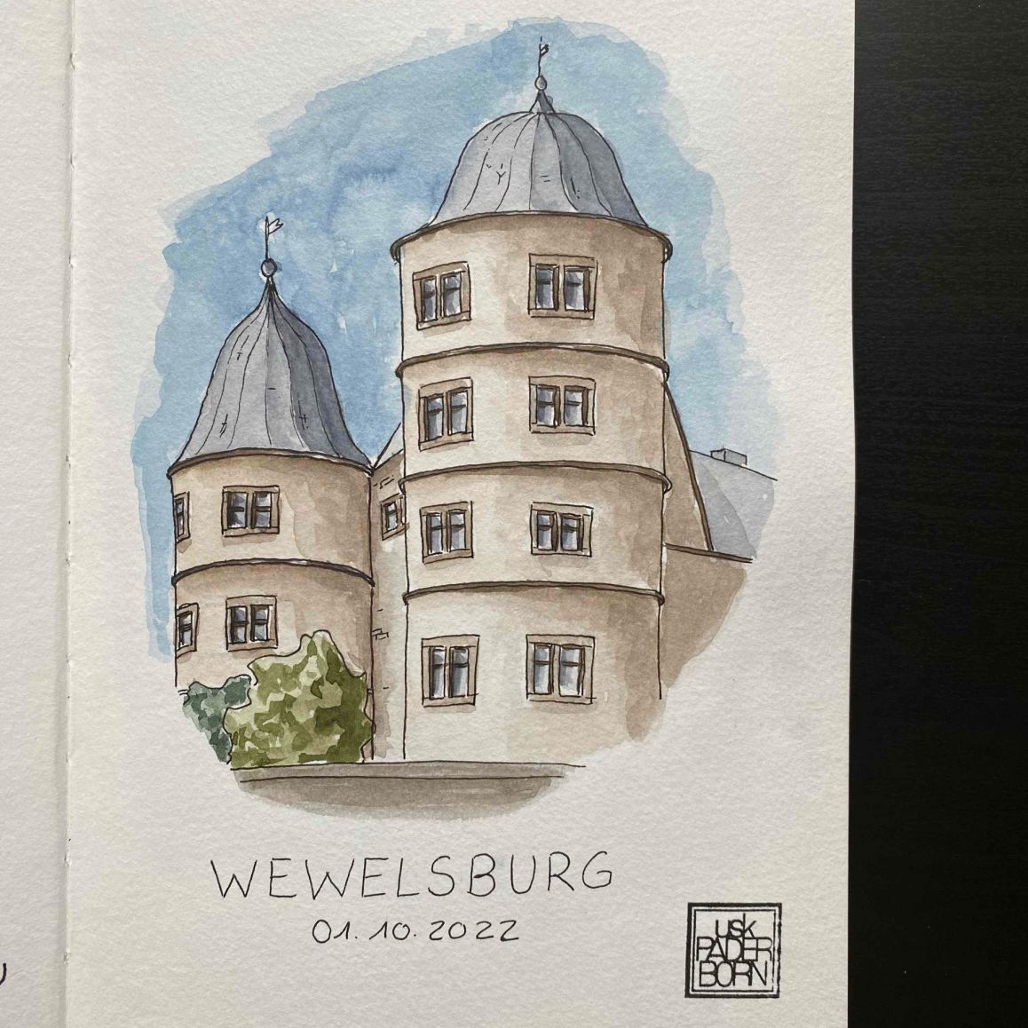 Urban Sketchers Paderborn_ Svenja